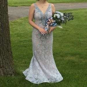 Baby Blue Prom Dress!
